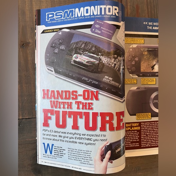 RARE PSM Playstation Magazine # 87 Aug 2004 GTA San Andreas Volume 8 Blue Cover - Picture 5 of 12